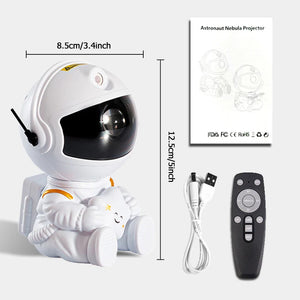 proyector astronauta de galaxia